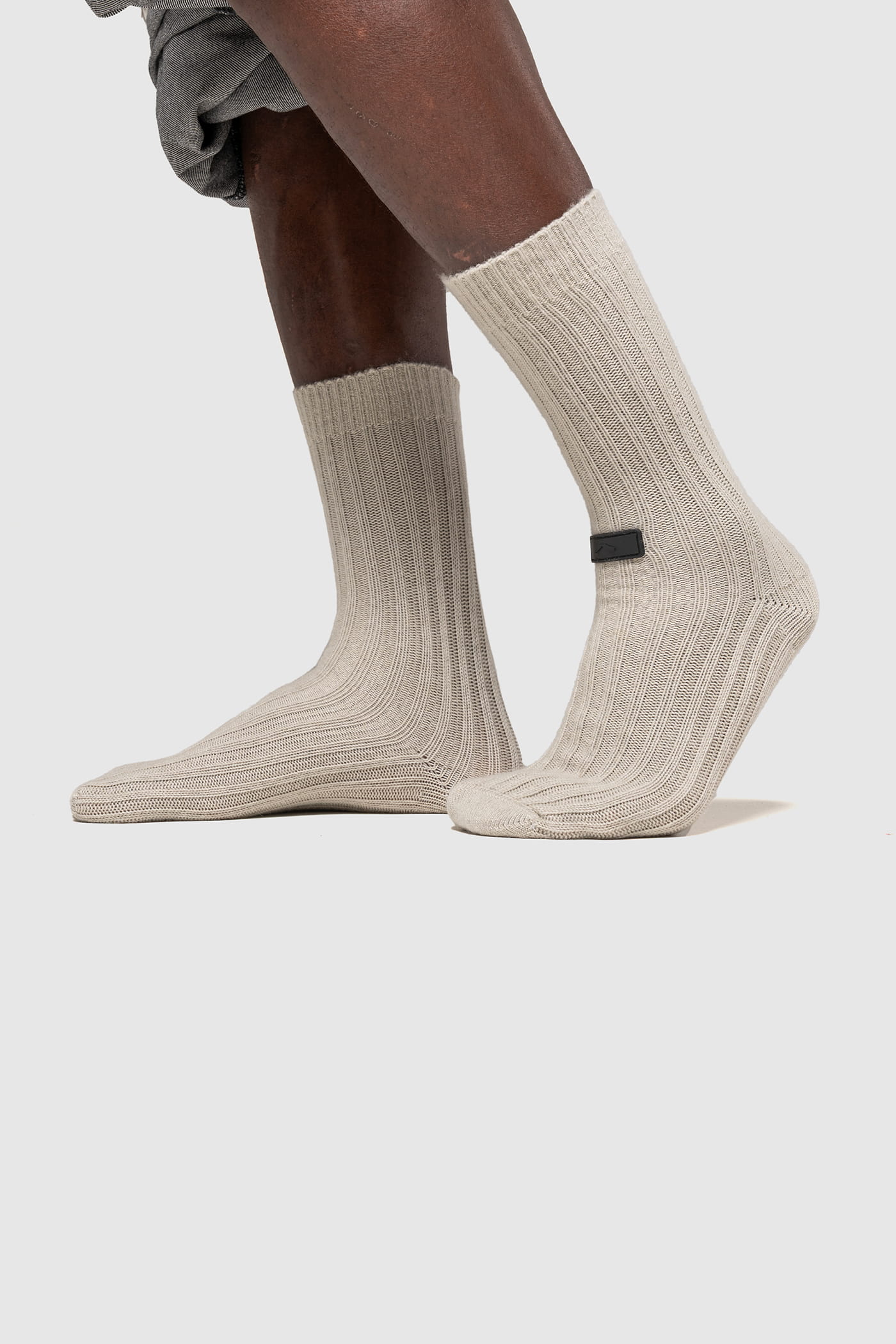 DUE28 Socks Beige