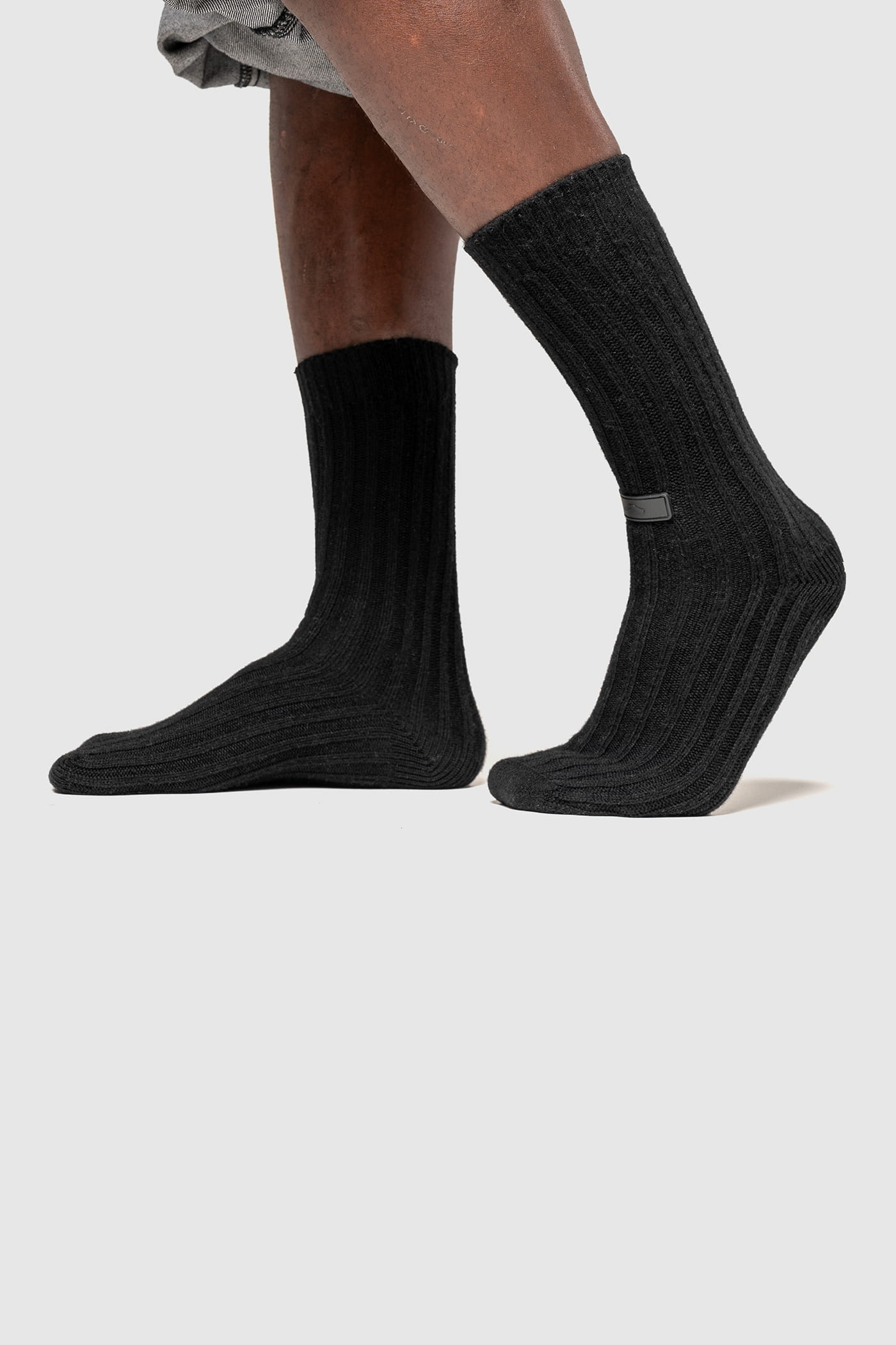 DUE28 Socks Nero