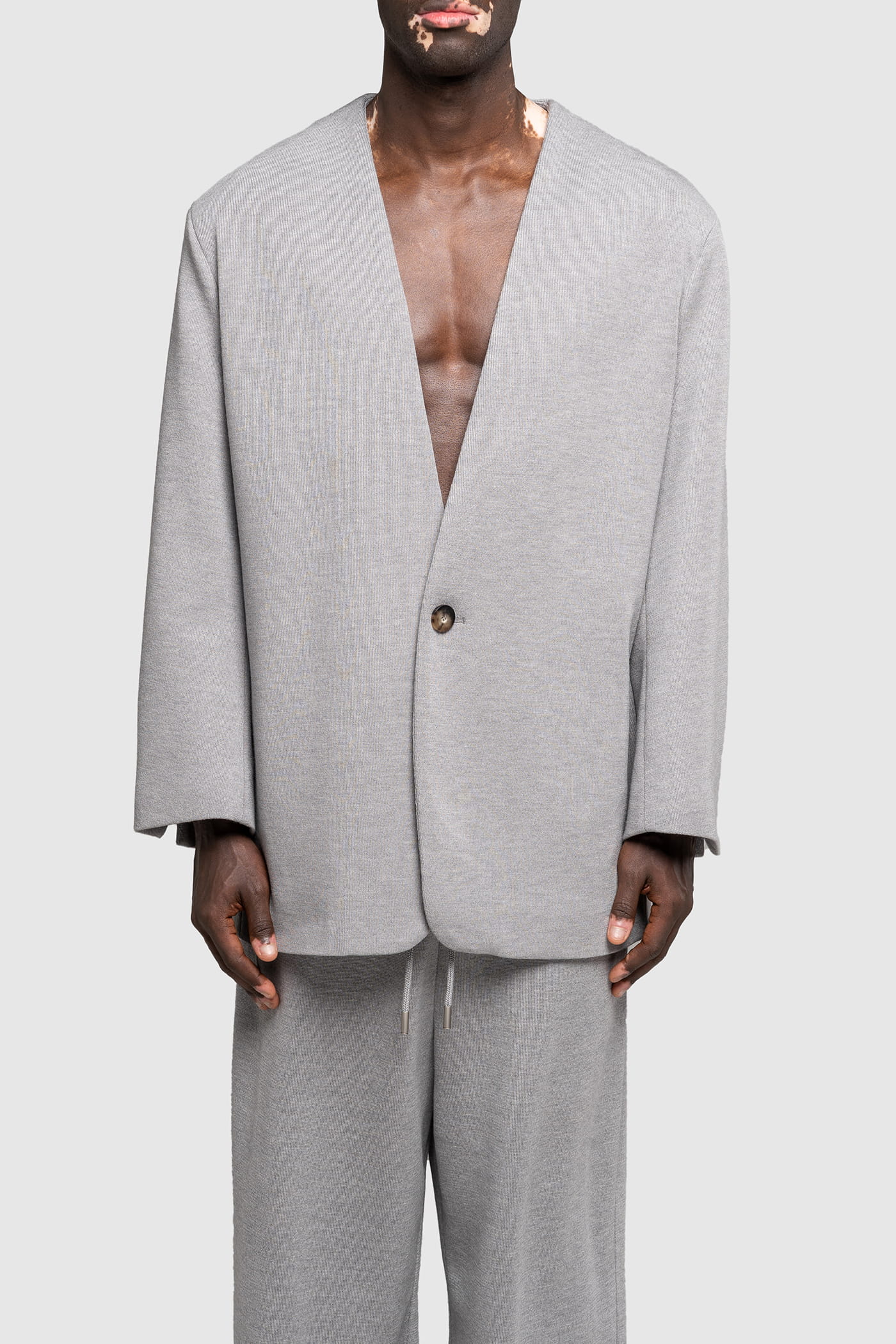 HARMONY Blazer Grigio chiaro